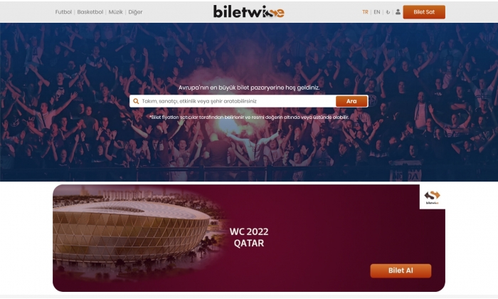 Biletwise Maç ve Konser Online Bilet Satış Sitesi