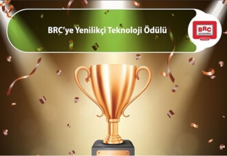 BRC'ye yenilikçi teknoloji ödülü!