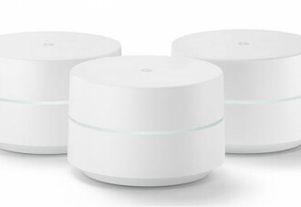 An elegant and assertive product from Google; "Google WiFi"