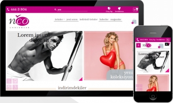 Neco Giyim Ecommerce